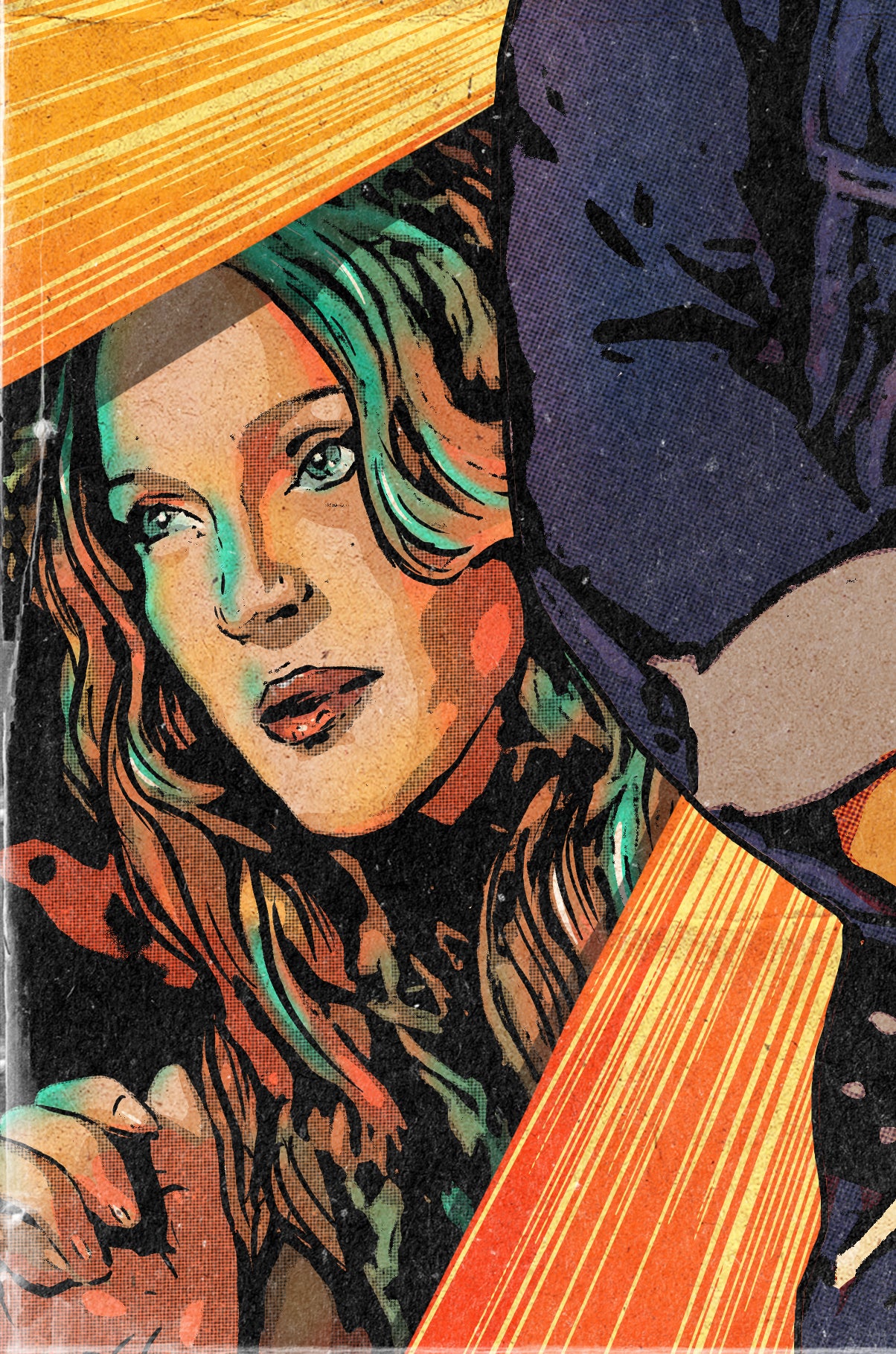 Madonna Print - Ray Of Light Single Comic Cover Art
