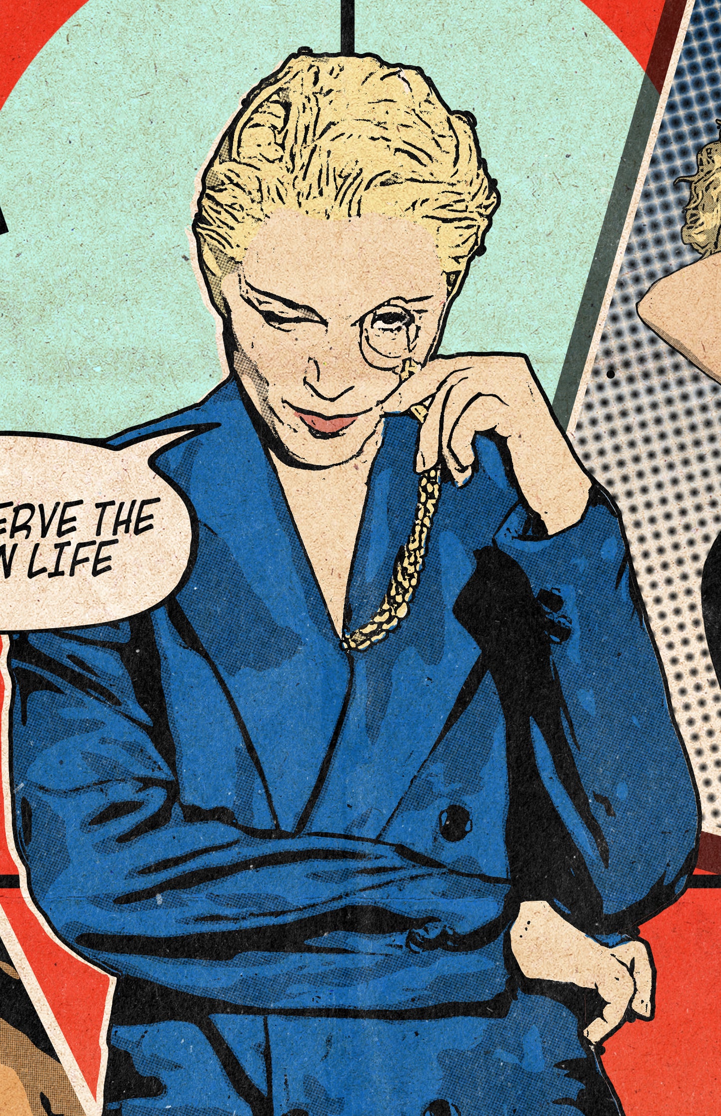 Madonna Print - Express Yourself Comic Cover Art