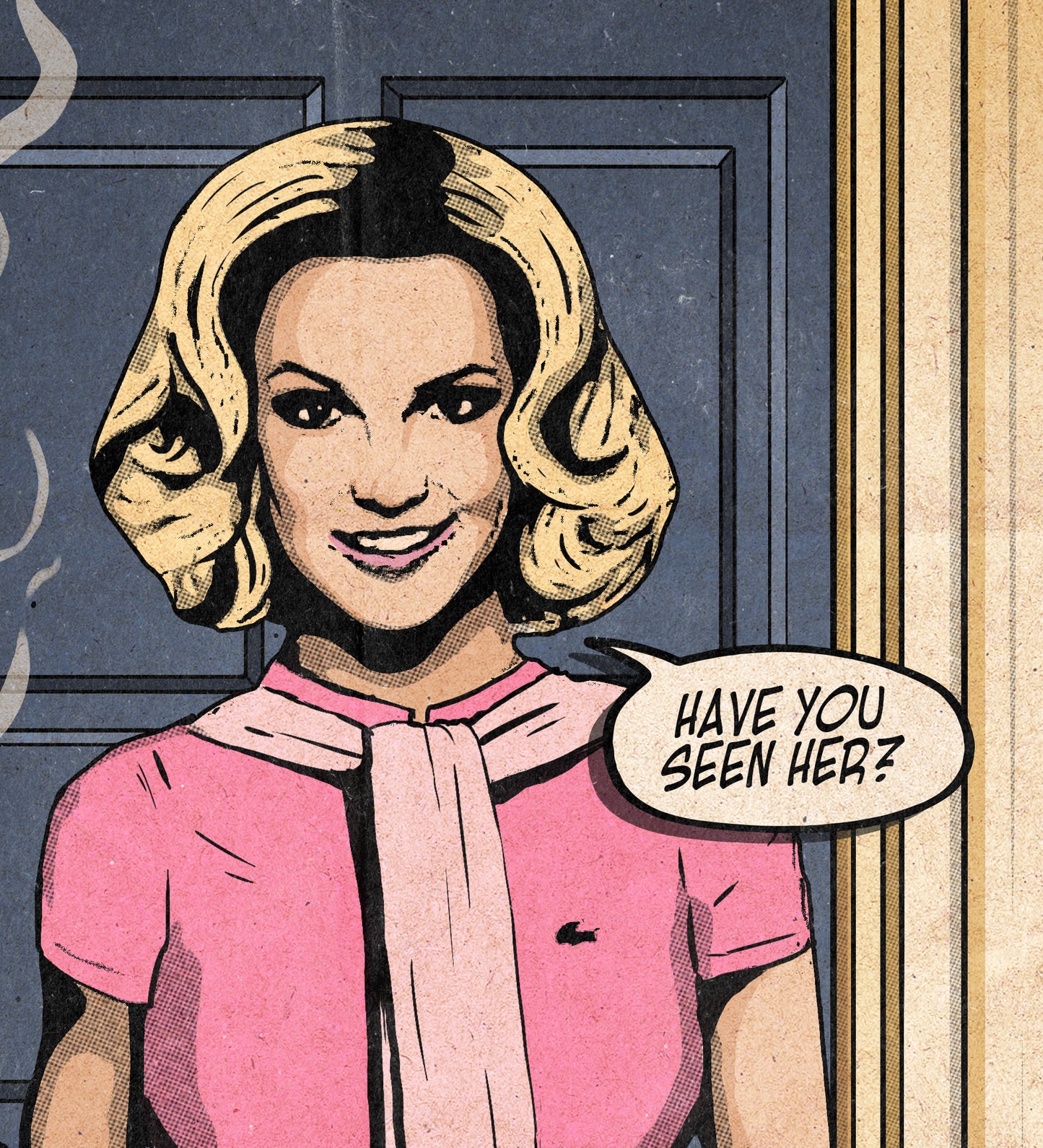 Britney Spears Print - If You Seek Amy Comic Cover Art