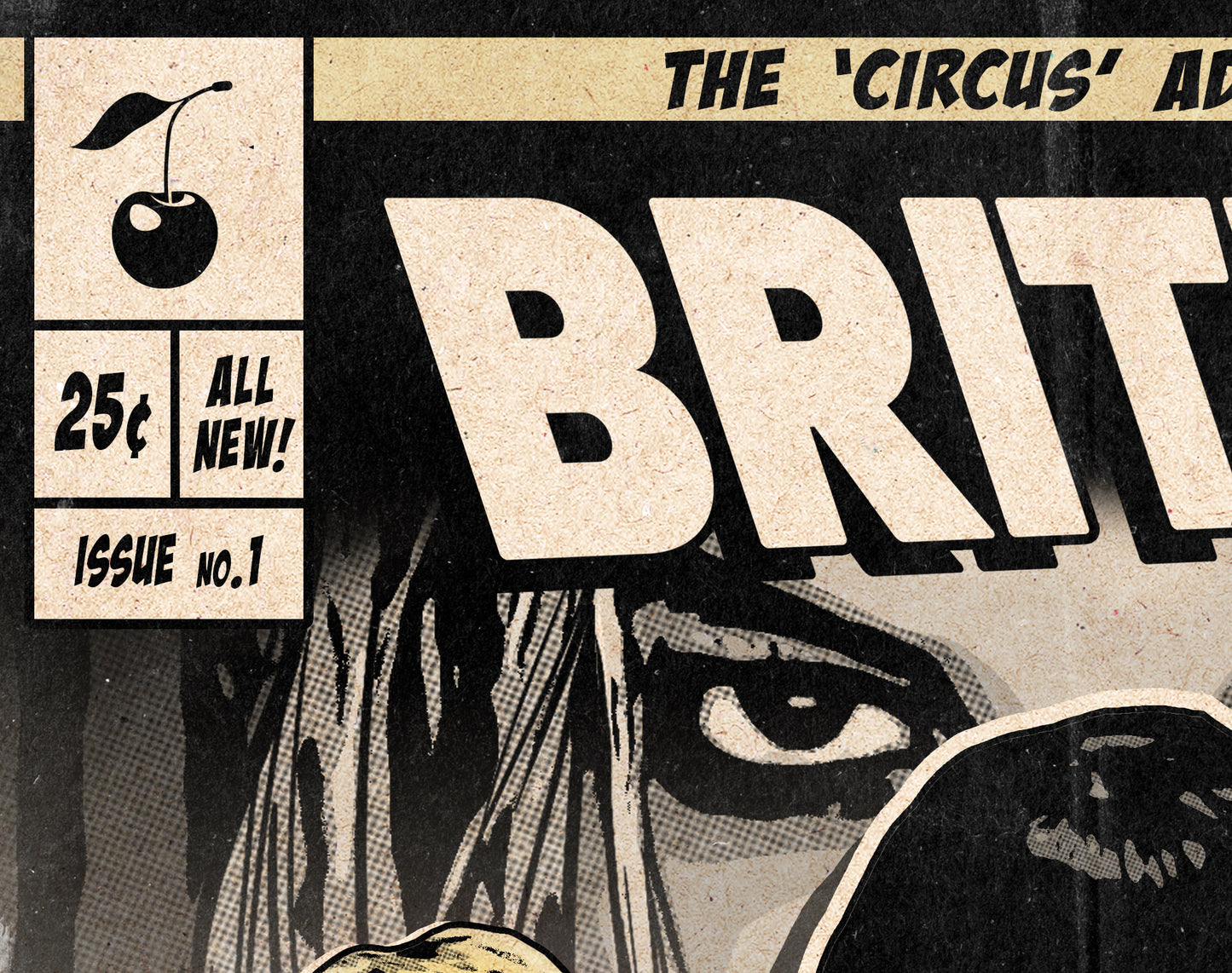 Britney Spears Print - Womanizer Comic Cover Art