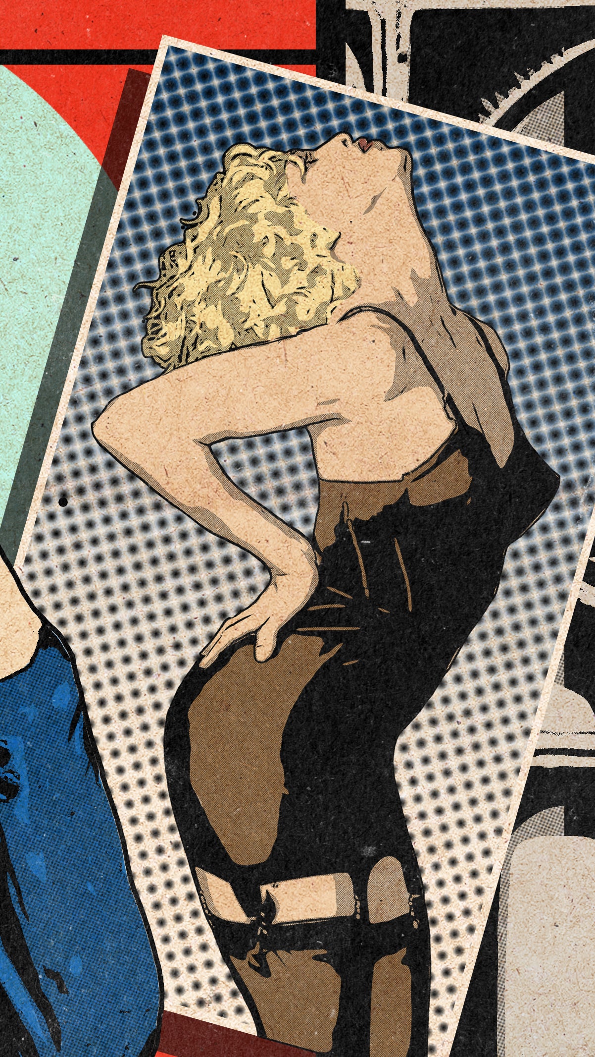 Madonna Print - Express Yourself Comic Cover Art