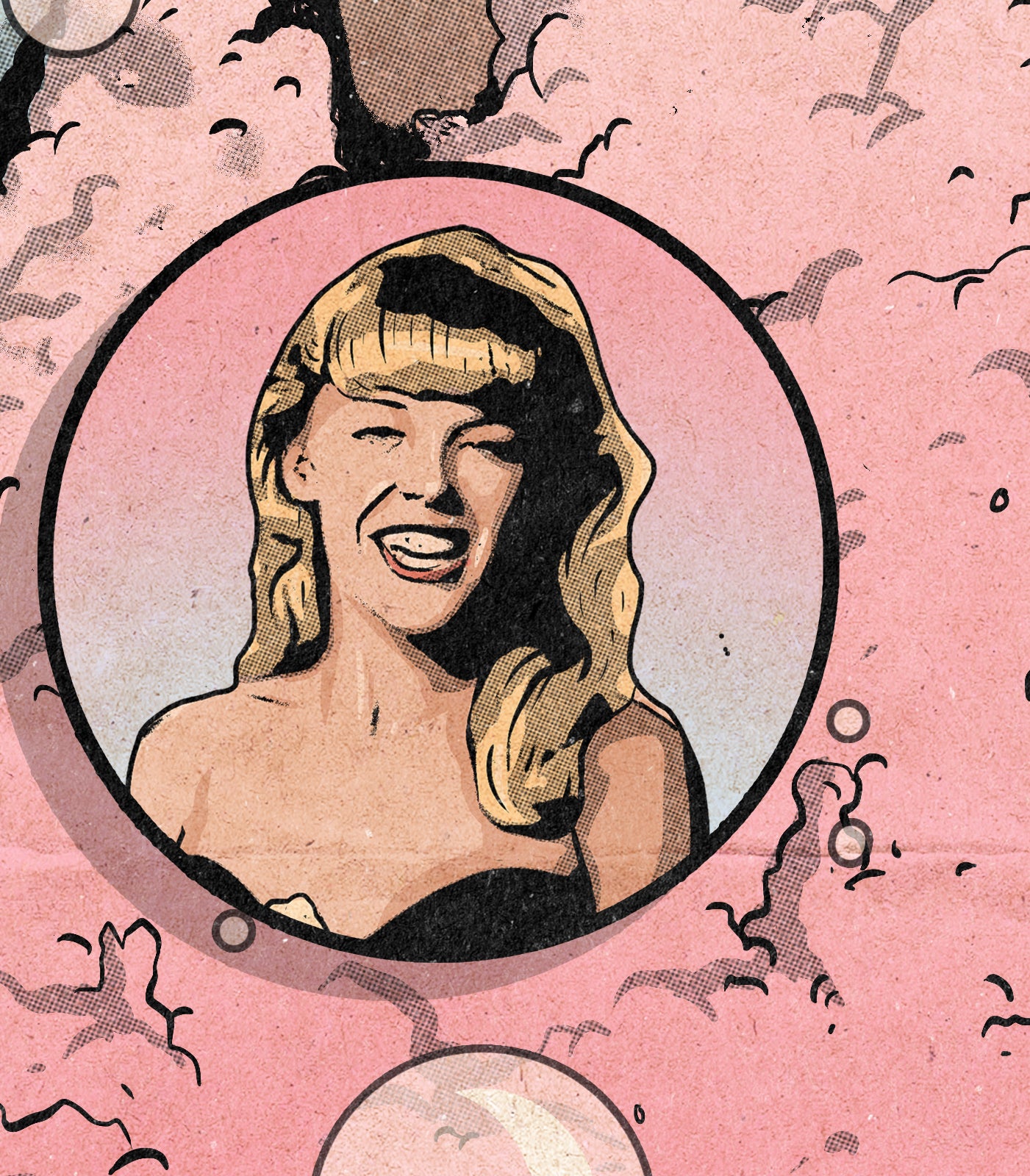 Kylie Minogue Print - I Should Be So Lucky Comic Cover Art