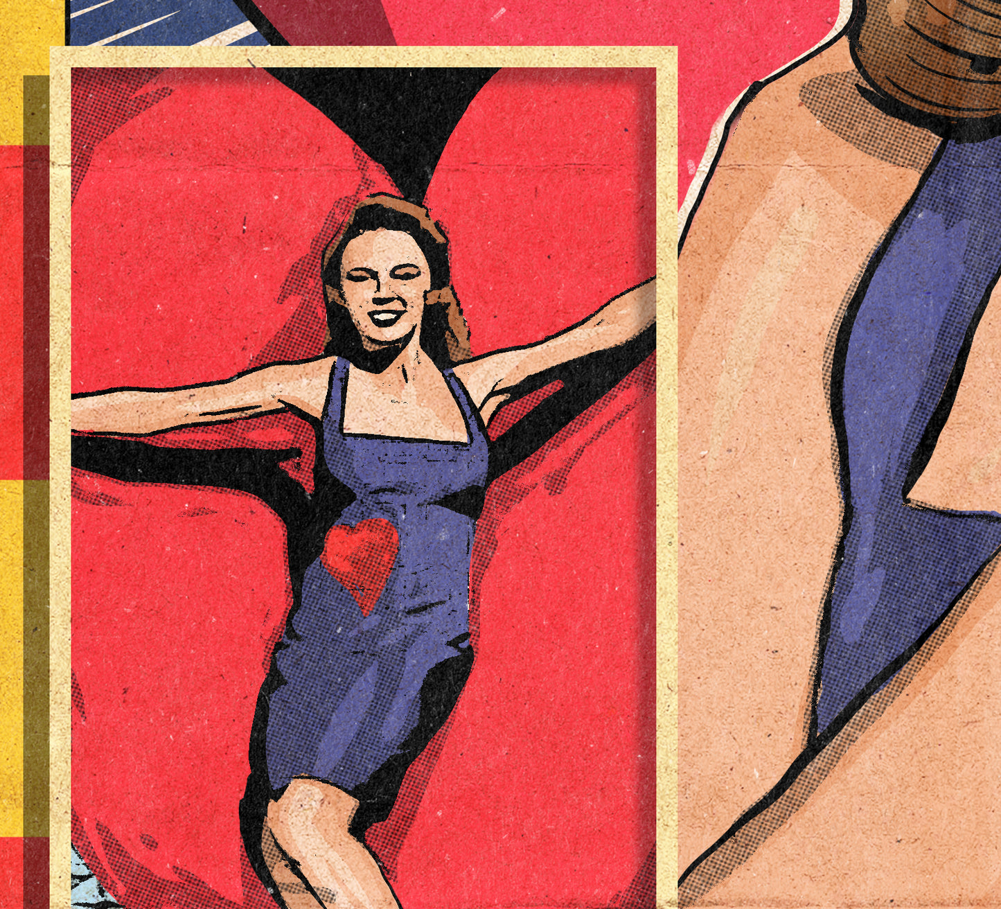 Kylie Minogue Print - Hand On Your Heart Comic Cover Art