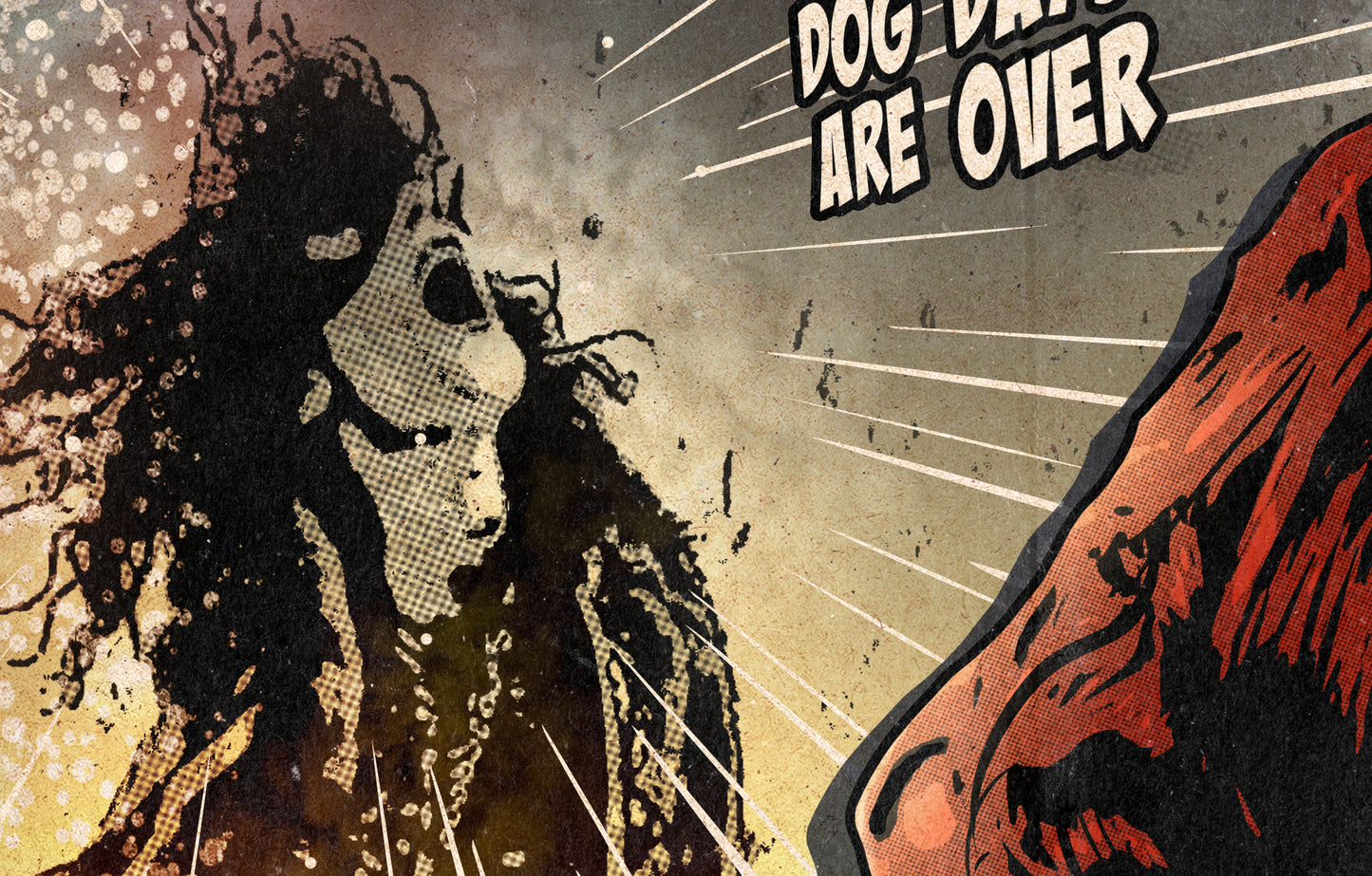 Florence + The Machine Print - Dog Days Are Over Comic Cover Art