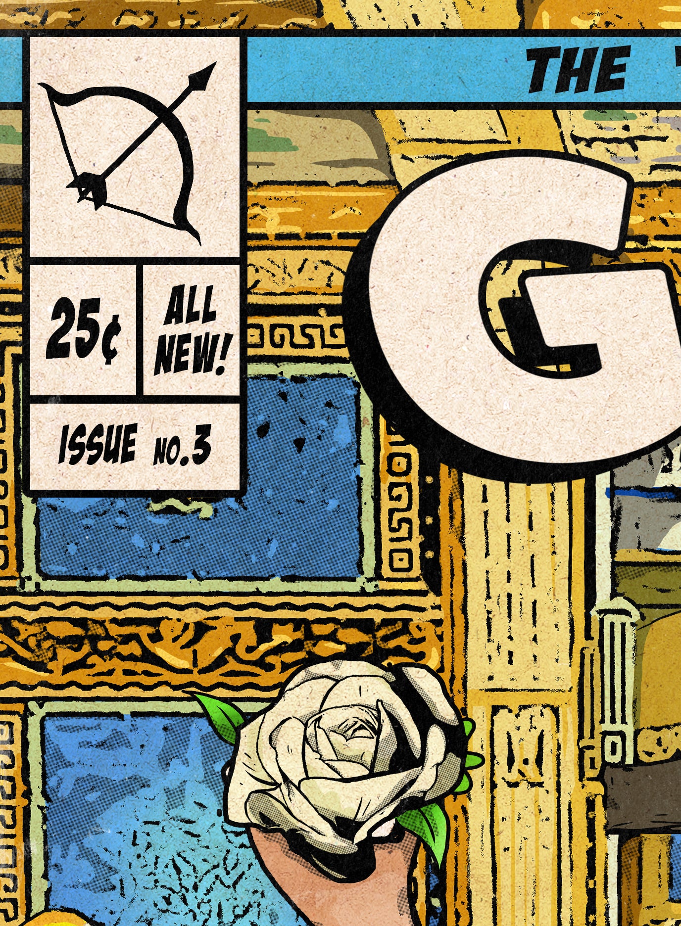 Lady Gaga Print - G.U.Y. Comic Cover Art