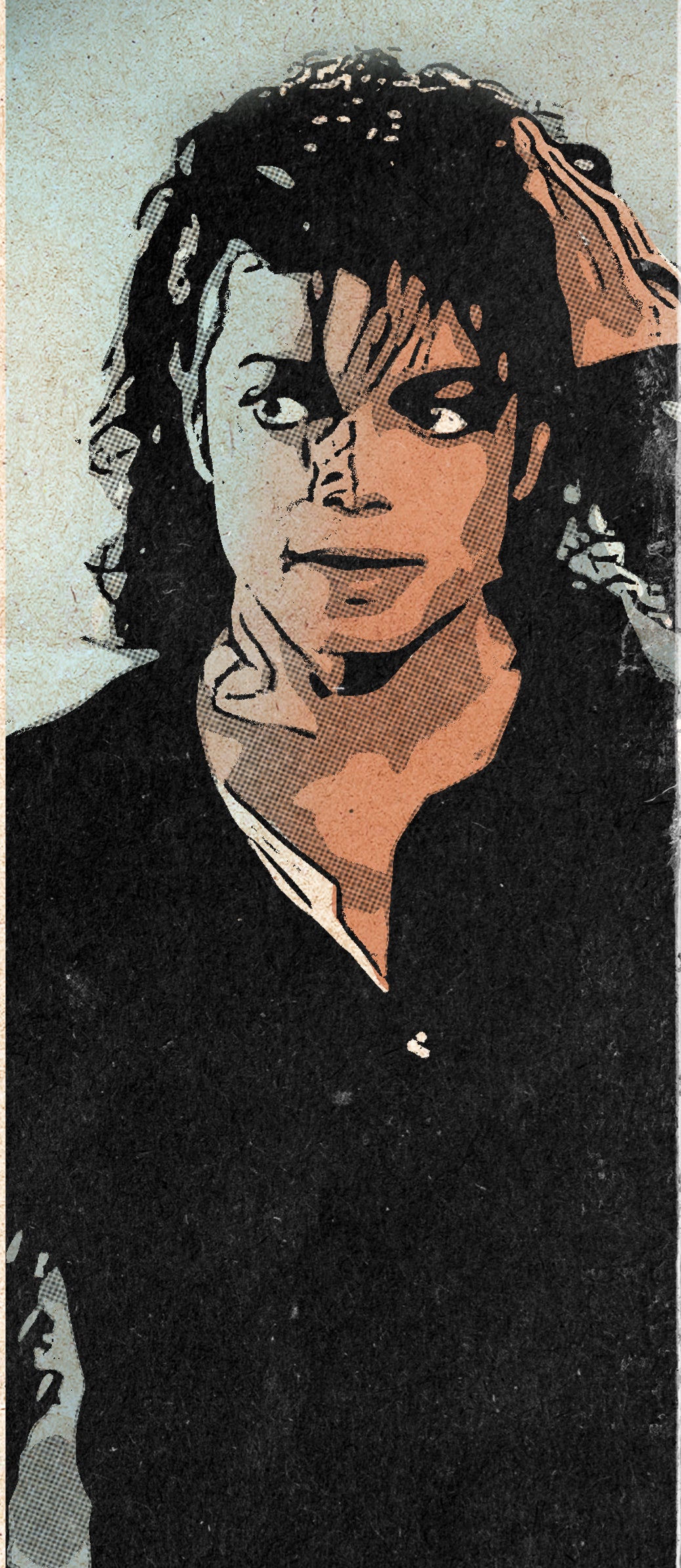 Michael Jackson Print - Bad Comic Cover Art