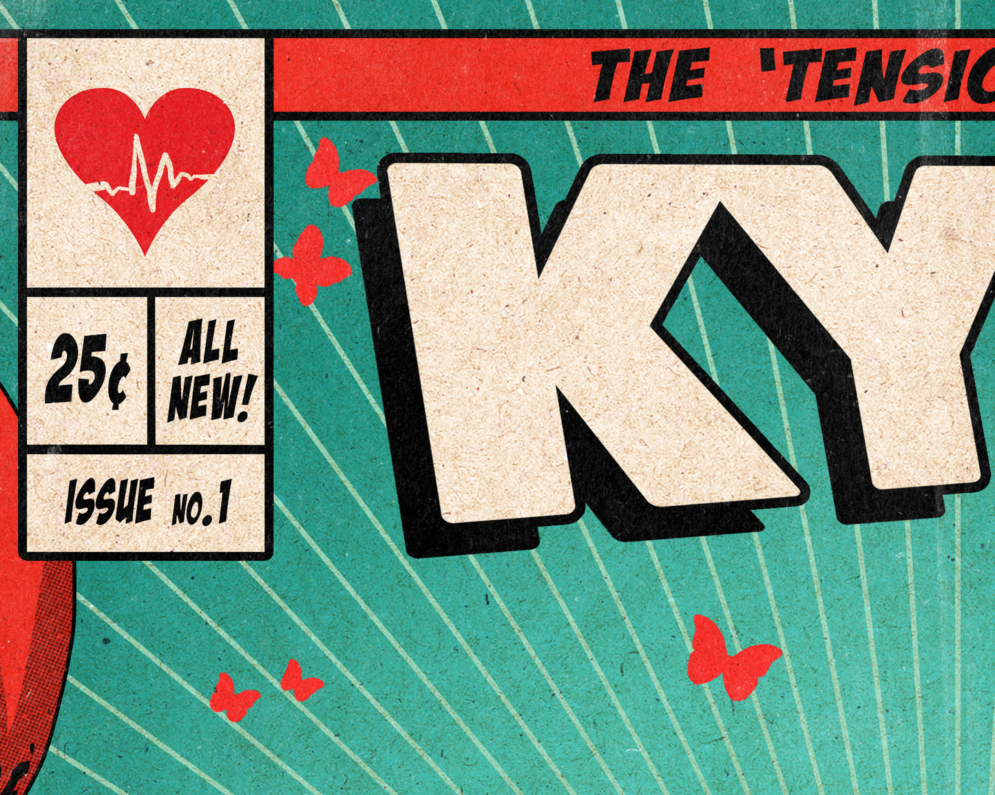 Kylie Minogue Print - Padam Padam Comic Cover Art