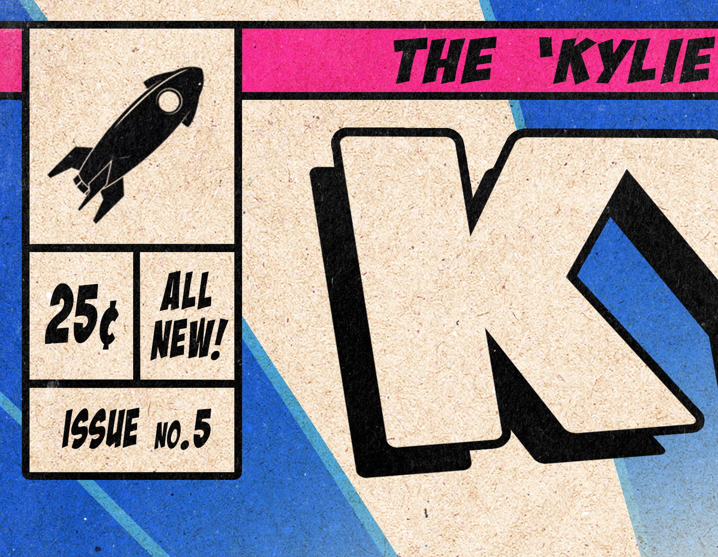Kylie Minogue Print - Put Yourself In My Place Comic Cover Art