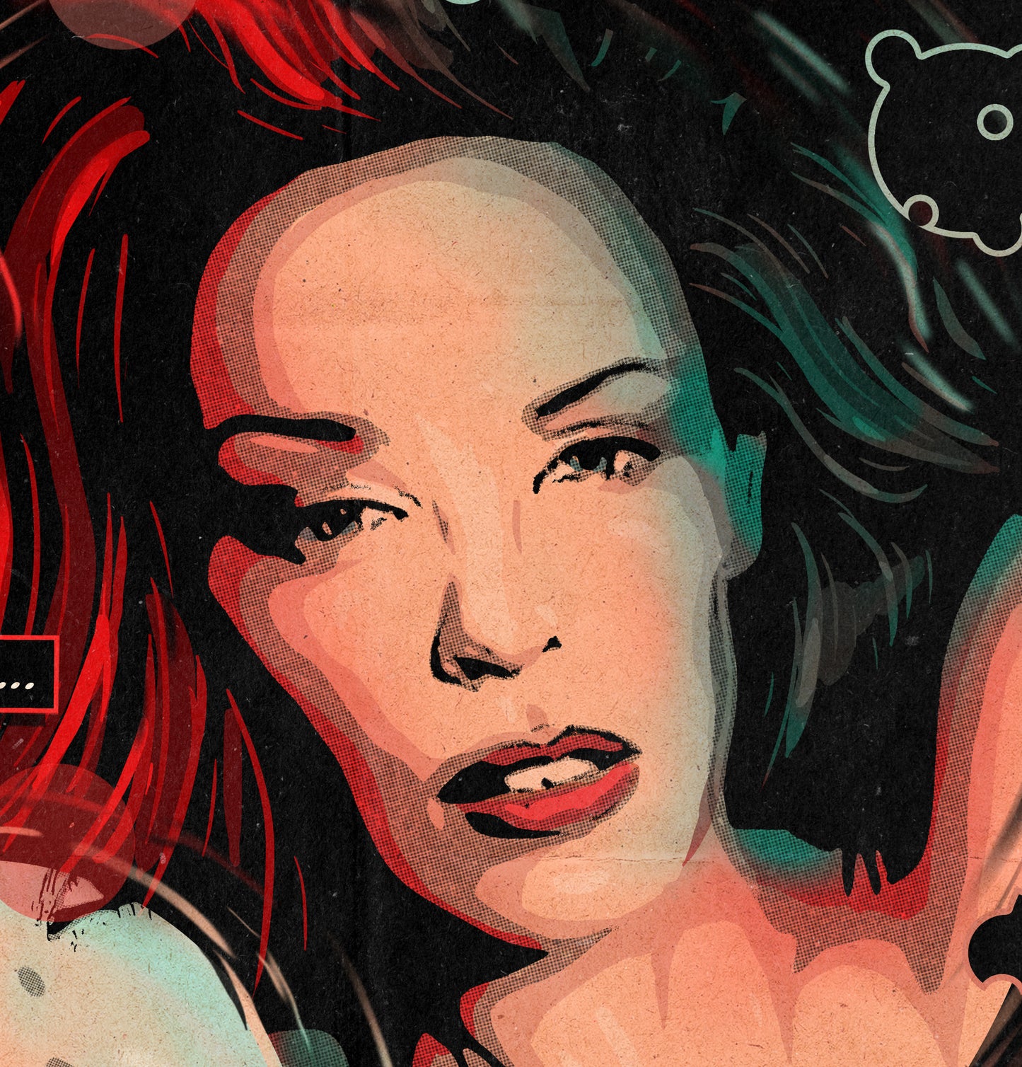 Kylie Minogue Print - Breathe Comic Cover Art