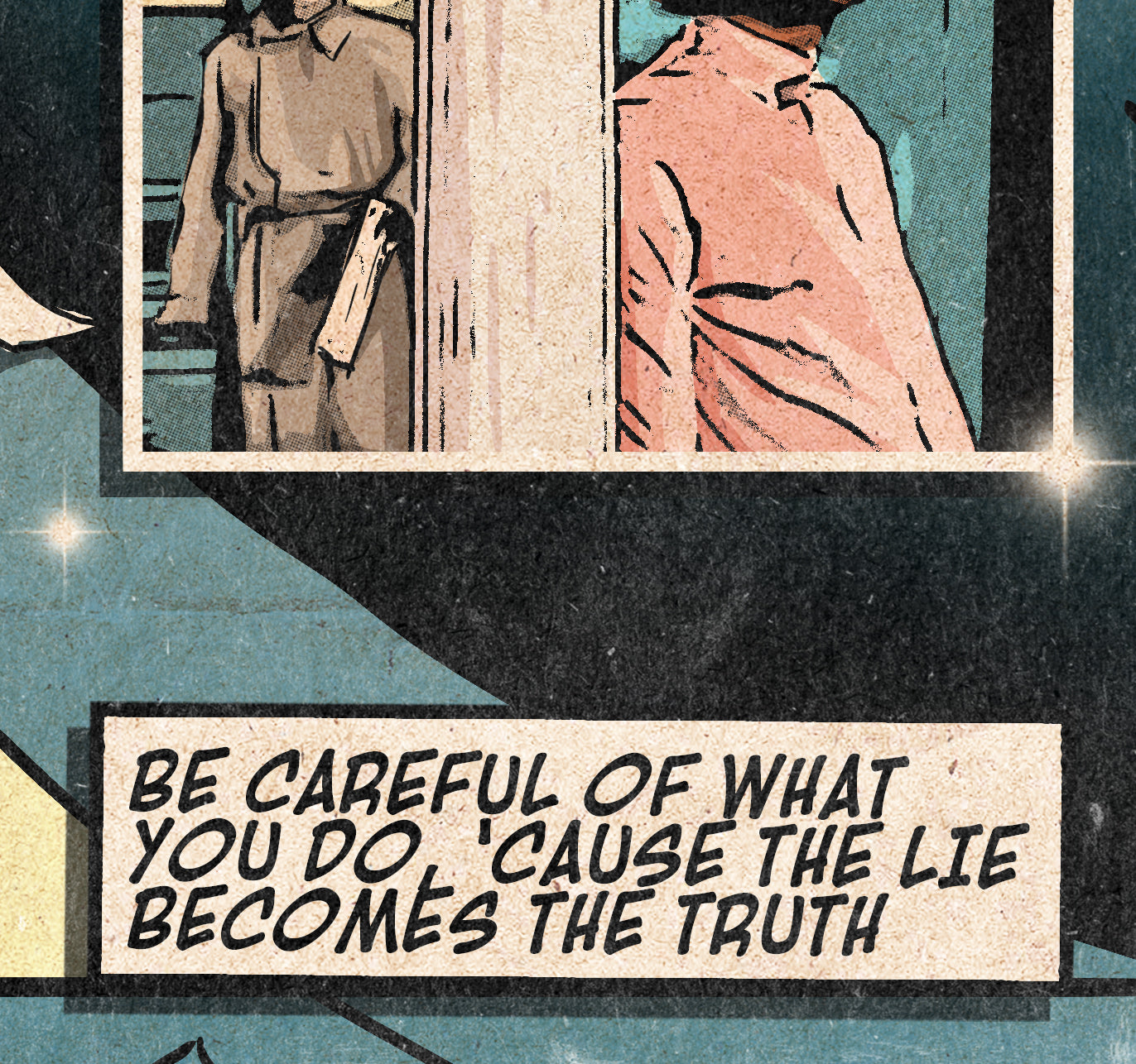 Michael Jackson Print - Billie Jean Comic Cover Art