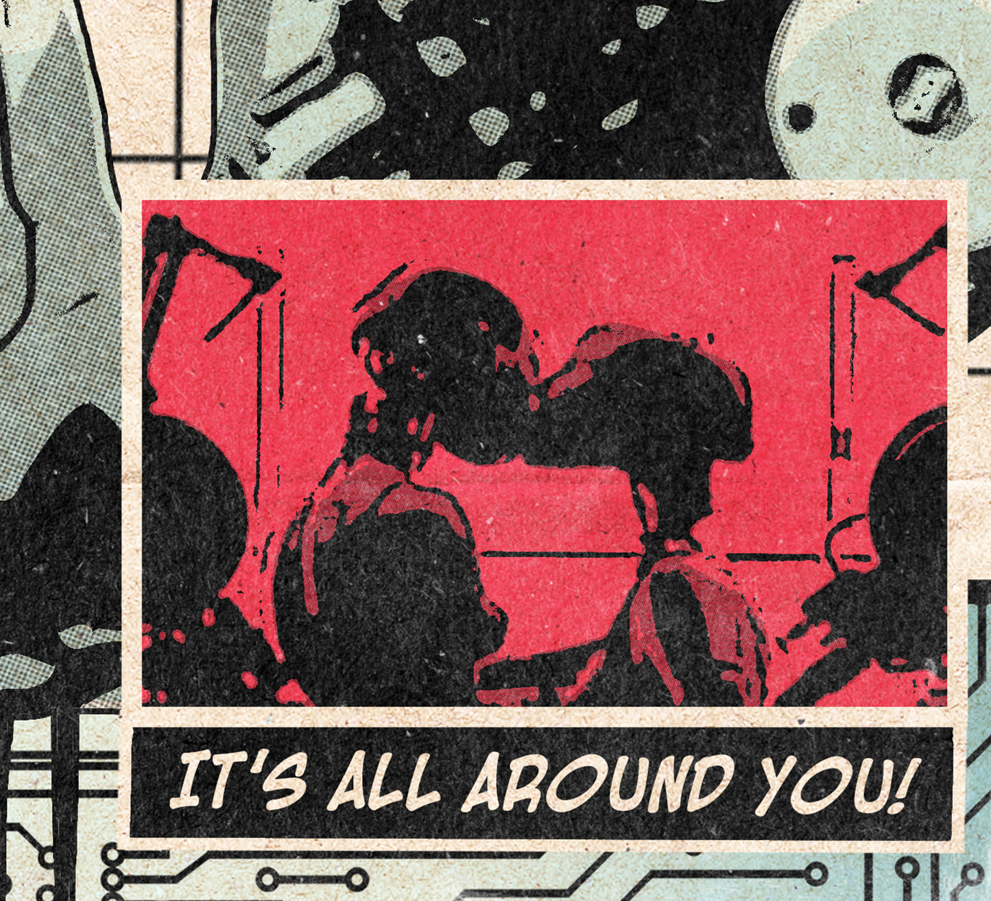 Björk Print - All Is Full Of Love Comic Cover Art