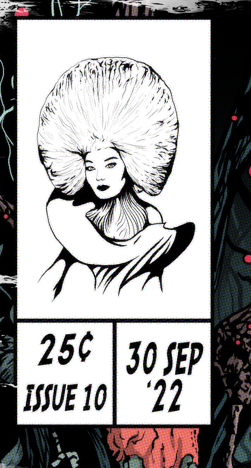 Björk Print - Fossora Comic Cover Art