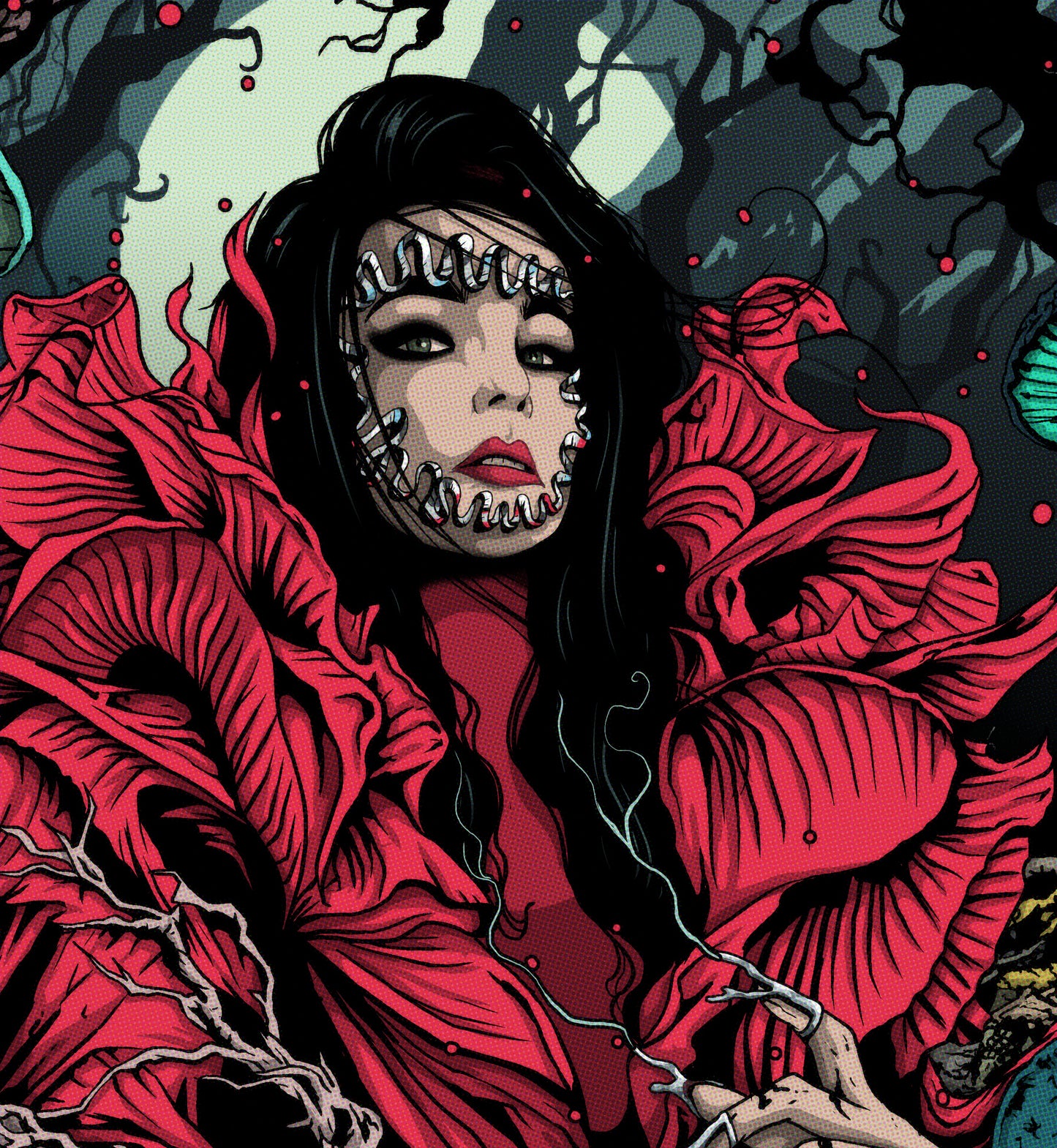 Björk Print - Fossora Comic Cover Art