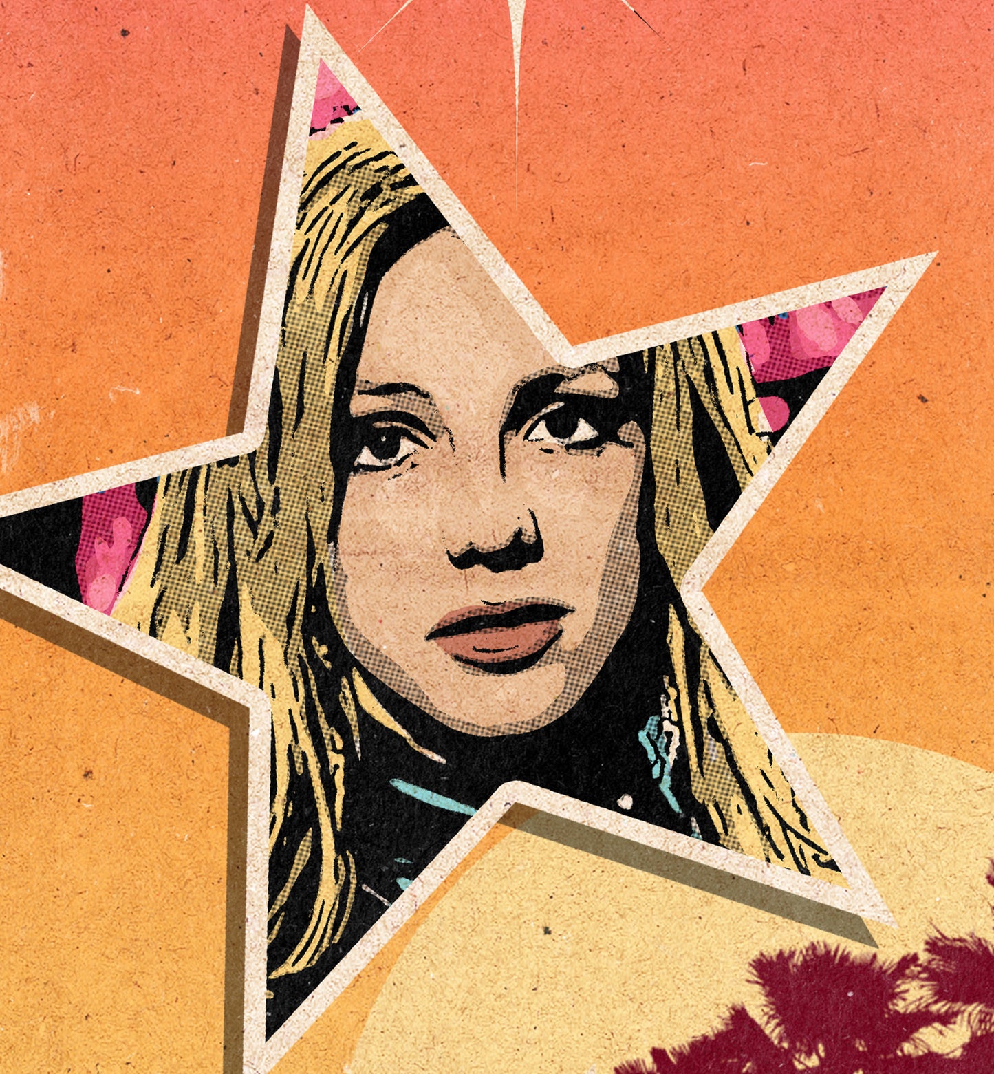 Britney Spears Print - Lucky Comic Cover Art