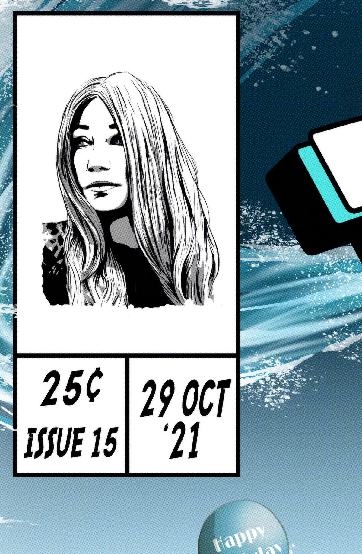 Tori Amos Print - Ocean To Ocean Comic Cover Art