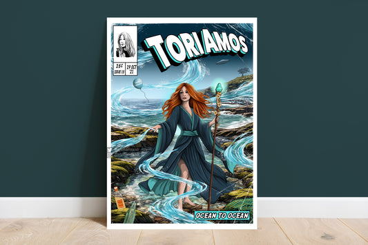 Tori Amos Print - Ocean To Ocean Comic Cover Art