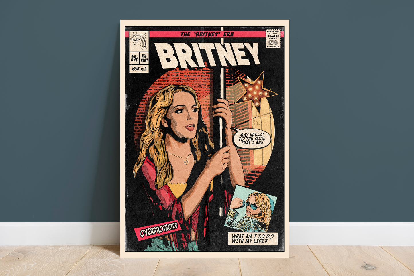 Britney Spears Singles Collection - 15 Comic Cover Art Prints