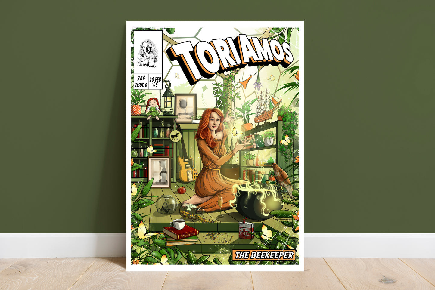 Tori Amos Print - The Beekeeper Comic Cover Art