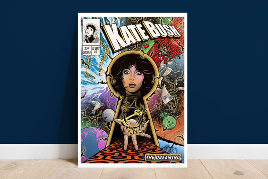 Kate Bush Print - The Dreaming Comic Cover Art