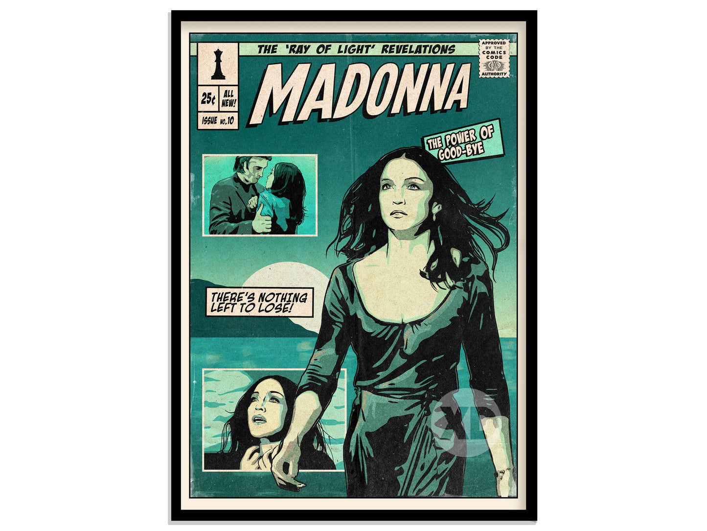 Madonna Print - The Power Of Goodbye Comic Cover Art