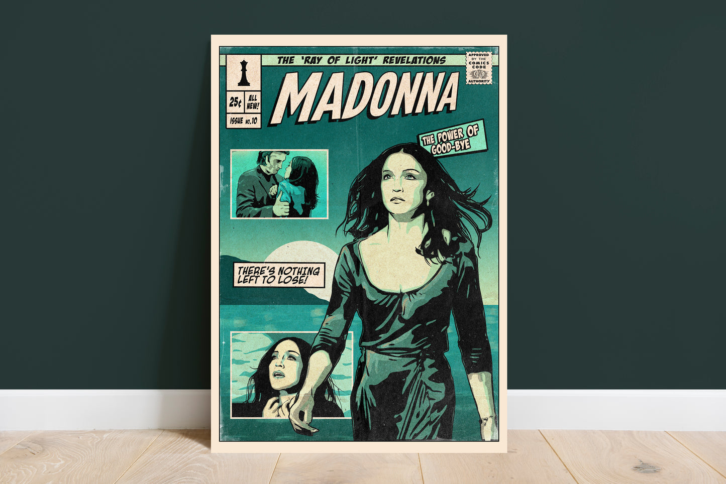 Madonna Print - The Power Of Goodbye Comic Cover Art