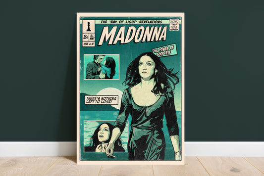Madonna Print - The Power Of Goodbye Comic Cover Art