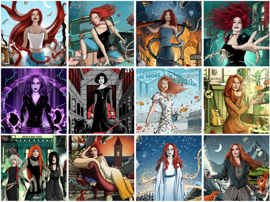 Tori Amos Album Collection - 16 Comic Cover Art Prints