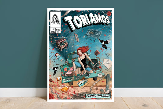 Tori Amos Print - Under The Pink Comic Cover Art