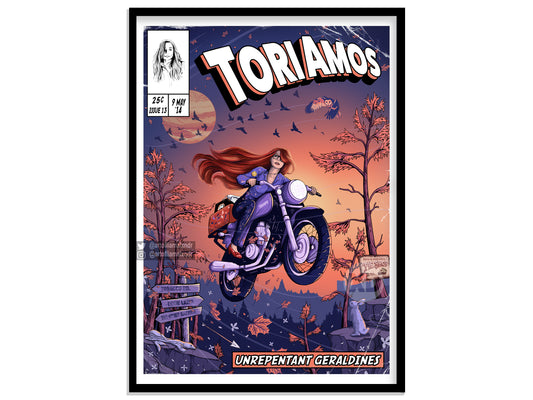 Tori Amos Print - Unrepentant Geraldines Comic Cover Art
