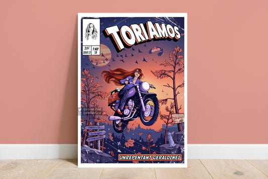 Tori Amos Print - Unrepentant Geraldines Comic Cover Art
