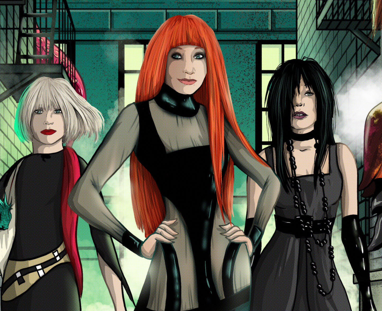 Tori Amos Print - American Doll Posse Comic Cover Art