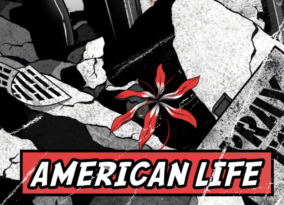 Madonna Print - American Life Comic Cover Art