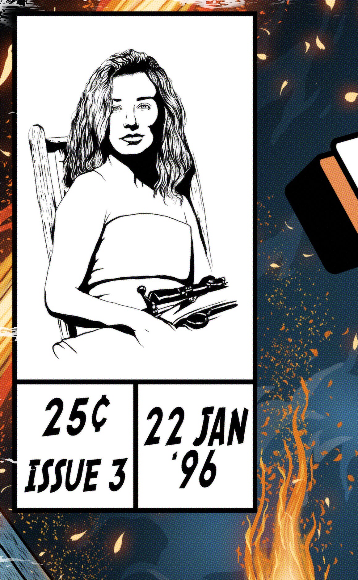 Tori Amos Print - Boys For Pele Comic Cover Art