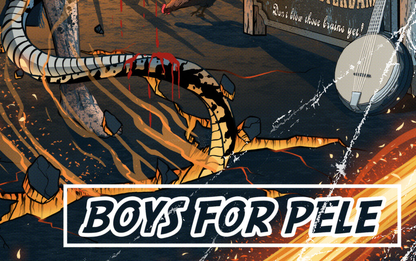 Tori Amos Print - Boys For Pele Comic Cover Art