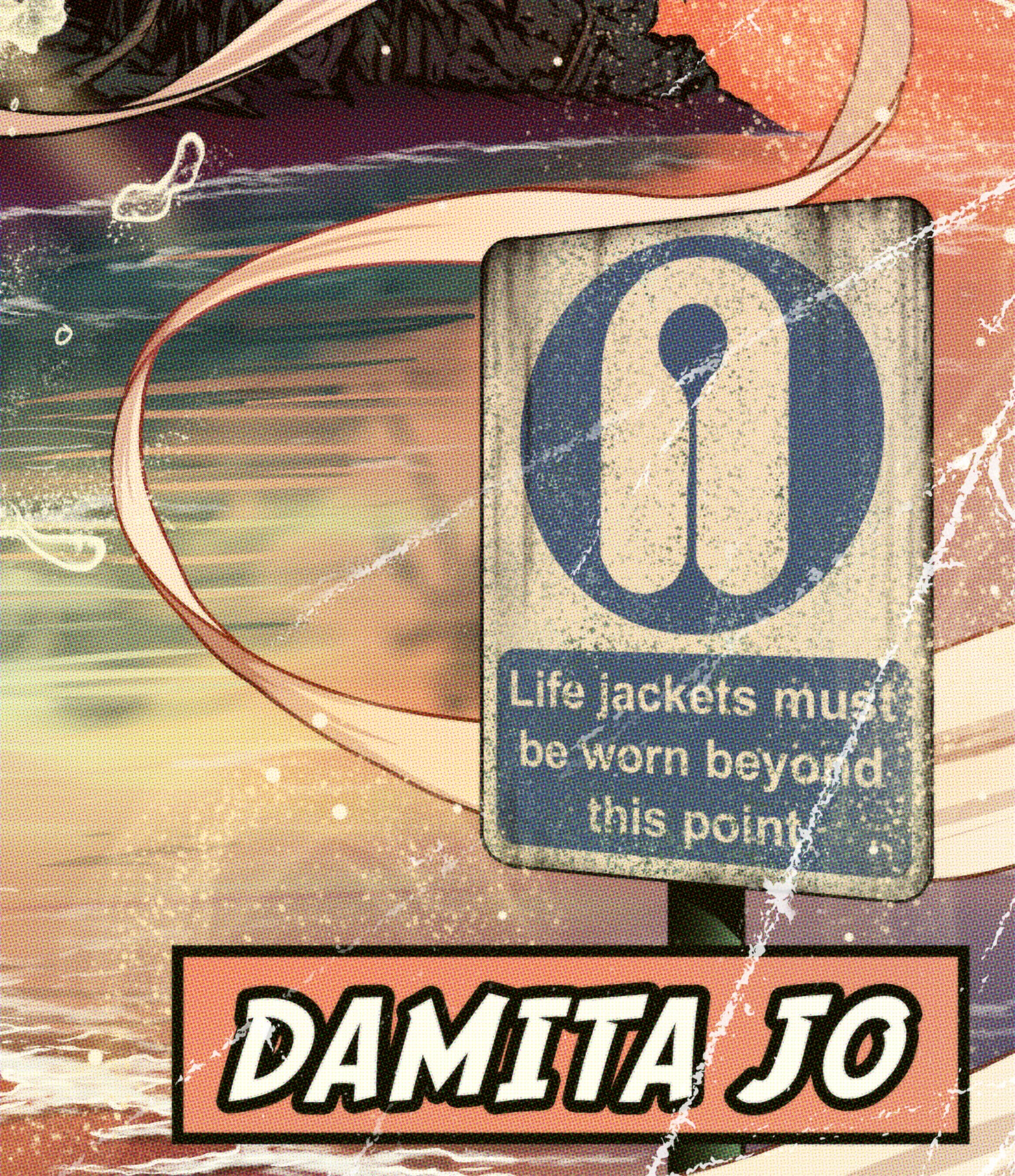 Janet Jackson Print - Damita Jo Comic Cover Art