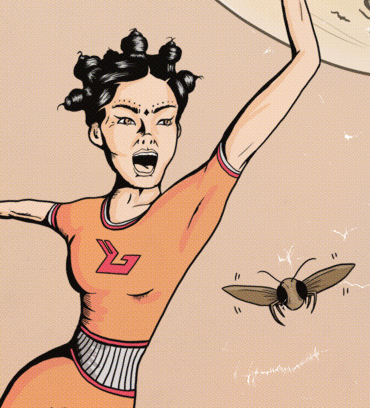 Björk Print - Debut Comic Cover Art