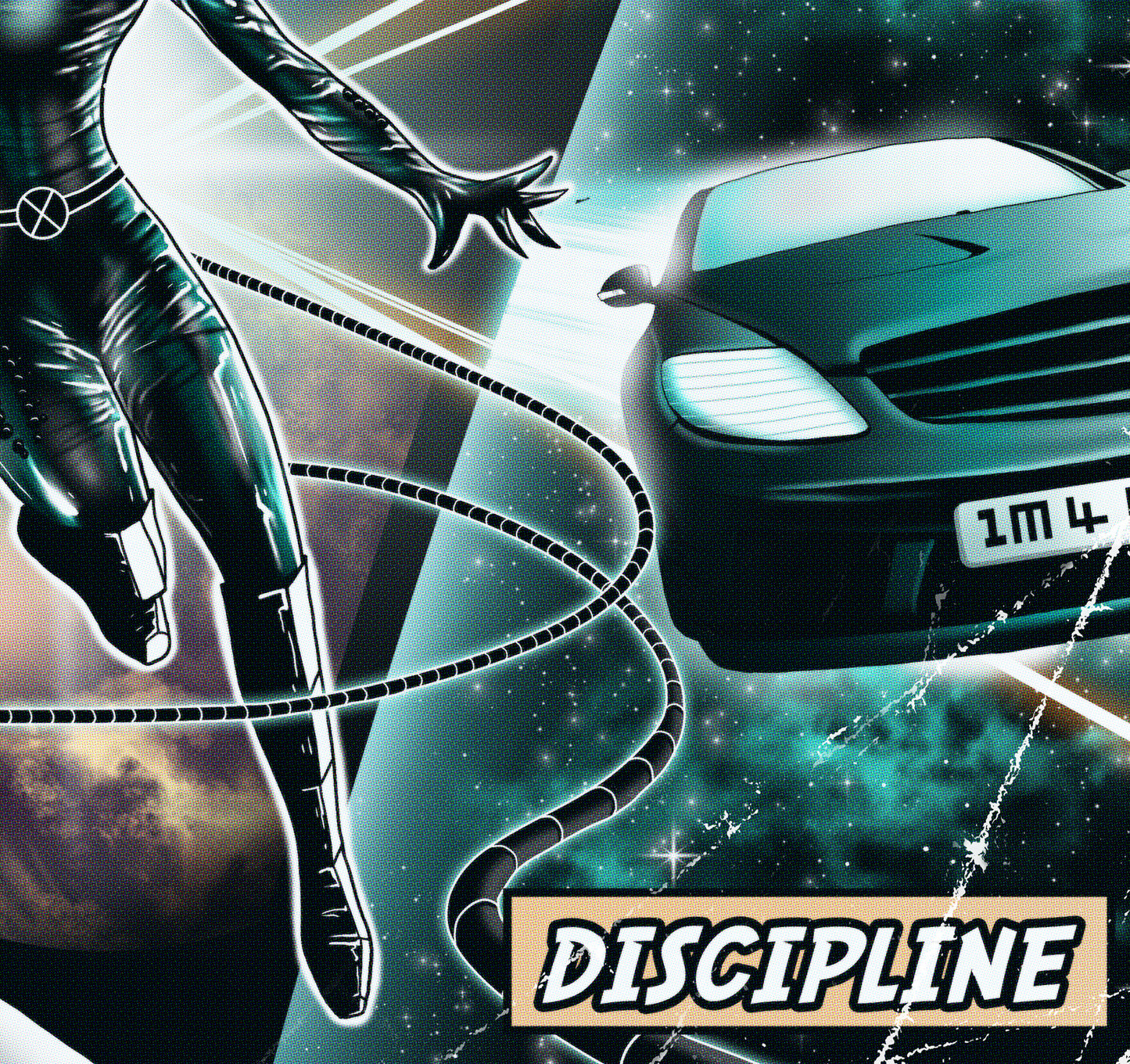 Janet Jackson Print - Discipline Comic Cover Art