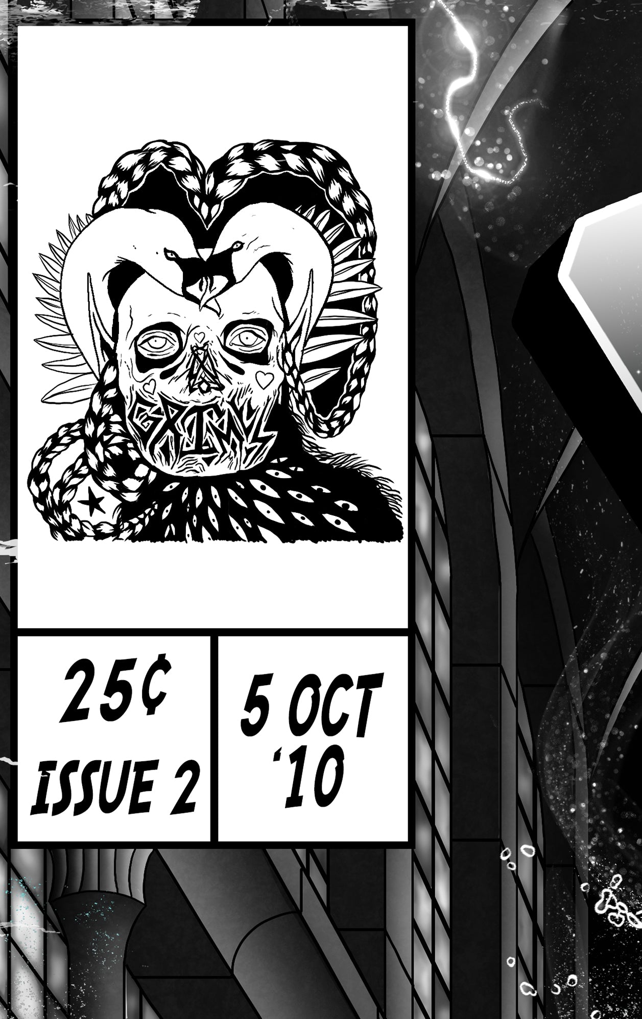 Grimes Print - Halfaxa Comic Cover Art