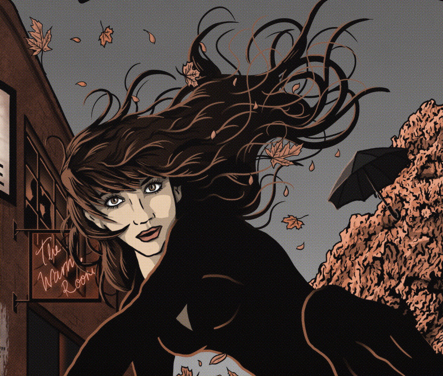 Kate Bush Print - Lionheart Comic Cover Art