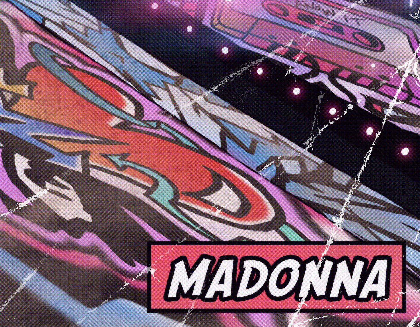 Madonna Print - The First Album Comic Cover Art