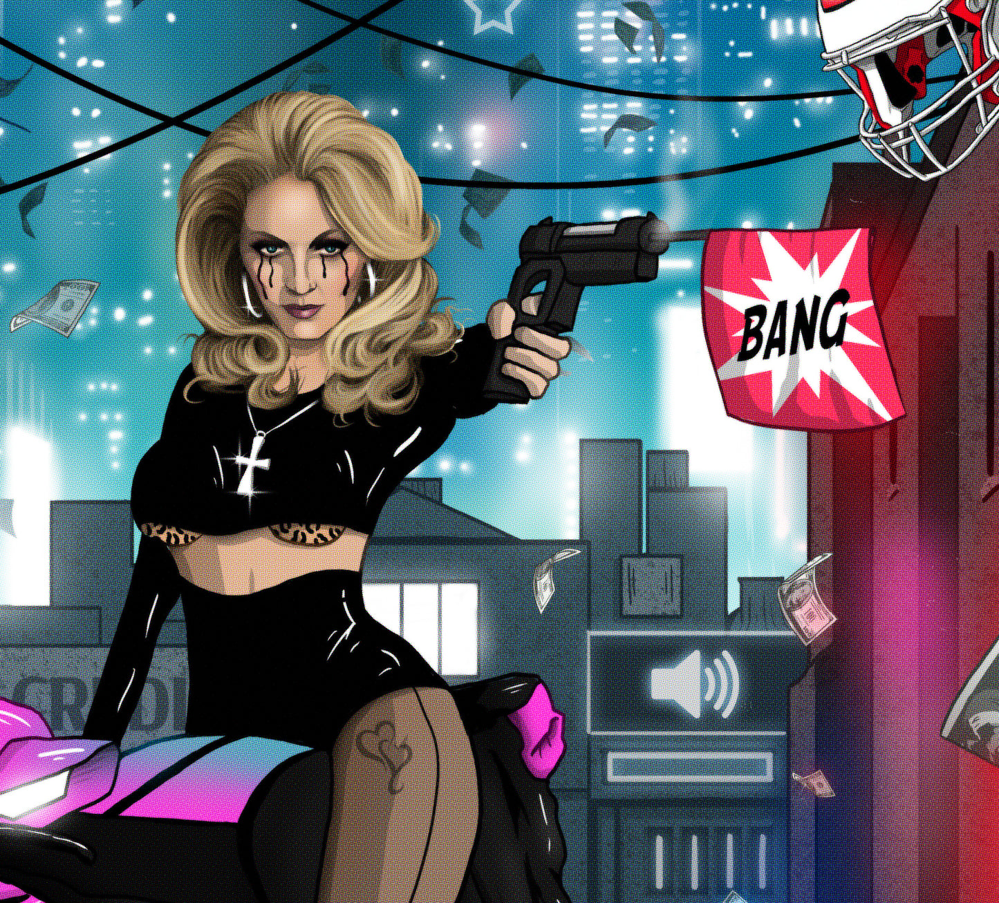 Madonna Print - MDNA Comic Cover Art