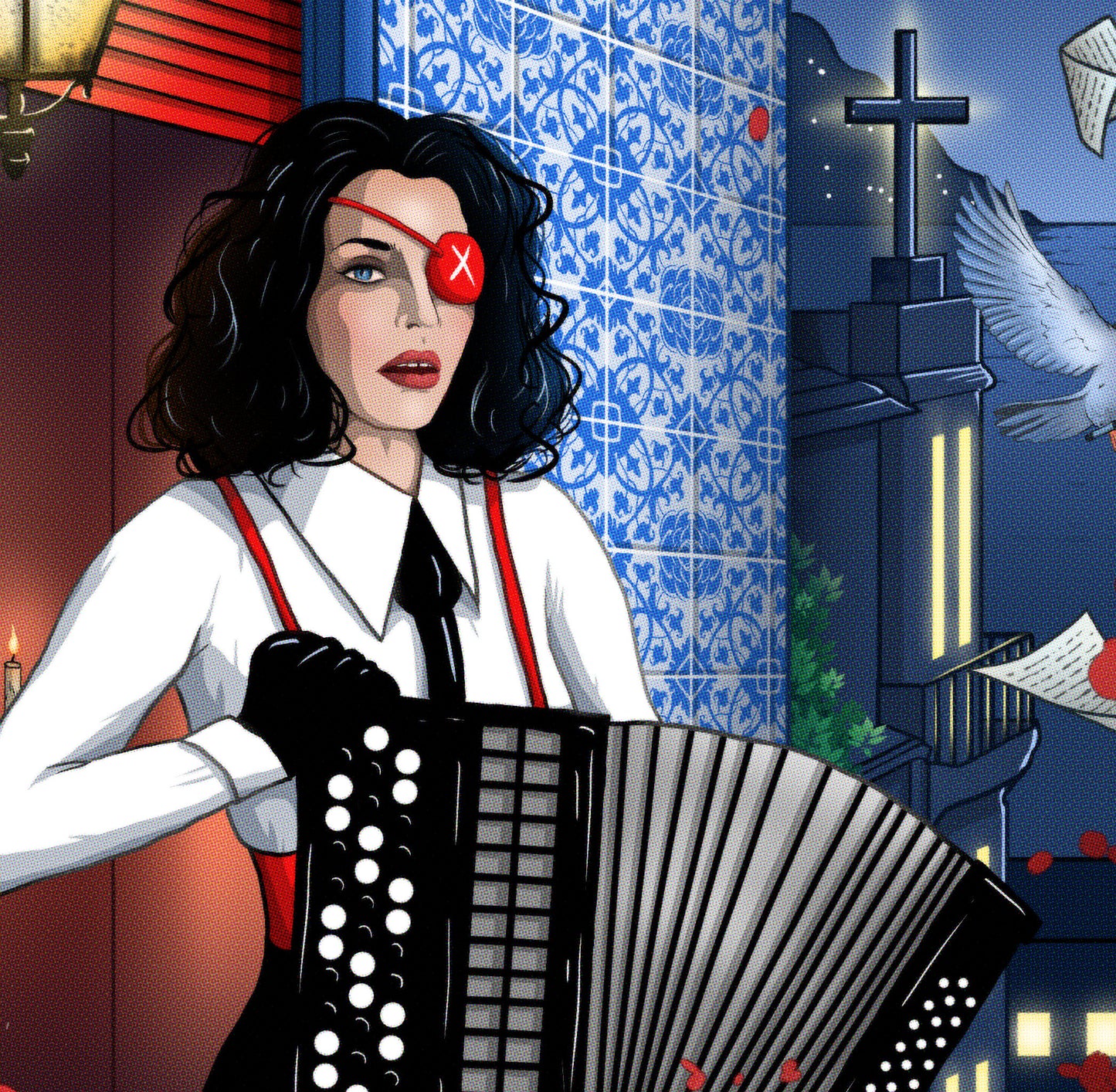 Madonna Print - Madame X Comic Cover Art