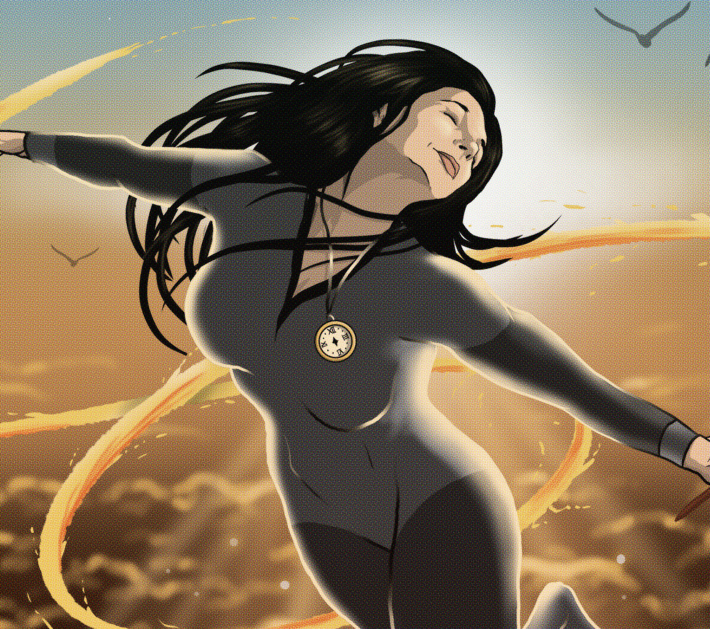 Kate Bush Print - Aerial: A Sky Of Honey Comic Cover Art