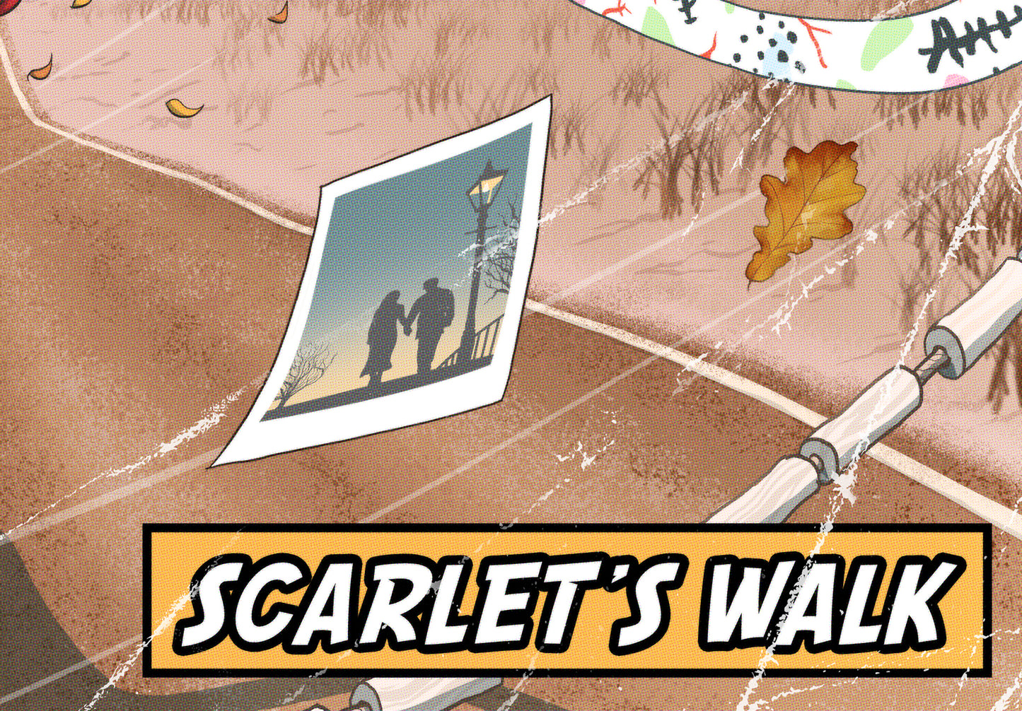 Tori Amos Print - Scarlet's Walk Comic Cover Art