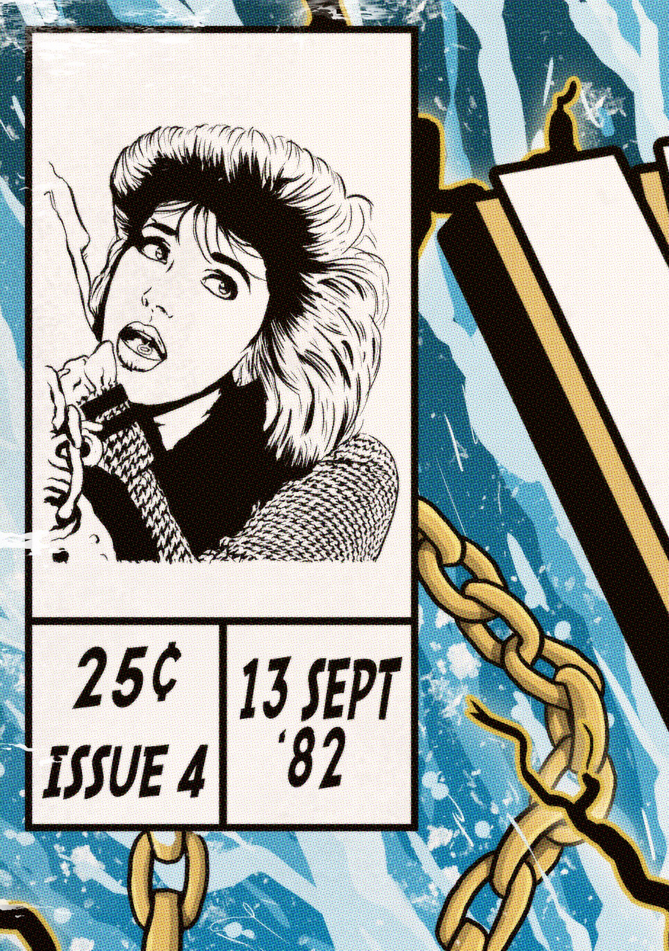 Kate Bush Print - The Dreaming Comic Cover Art