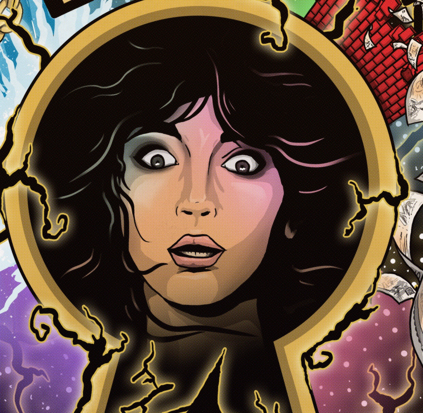 Kate Bush Print - The Dreaming Comic Cover Art