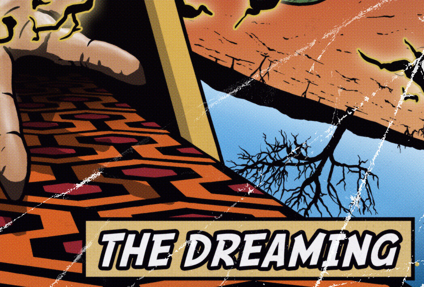 Kate Bush Print - The Dreaming Comic Cover Art