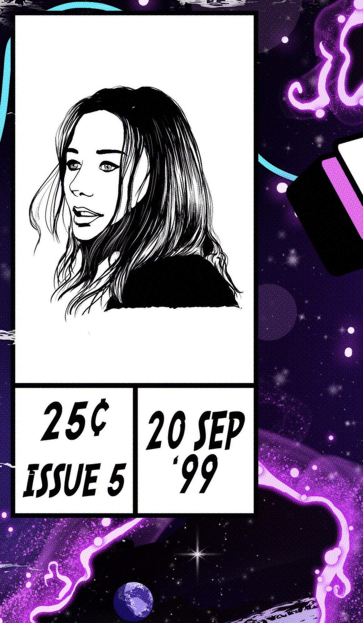 Tori Amos Print - To Venus and Back Comic Cover Art