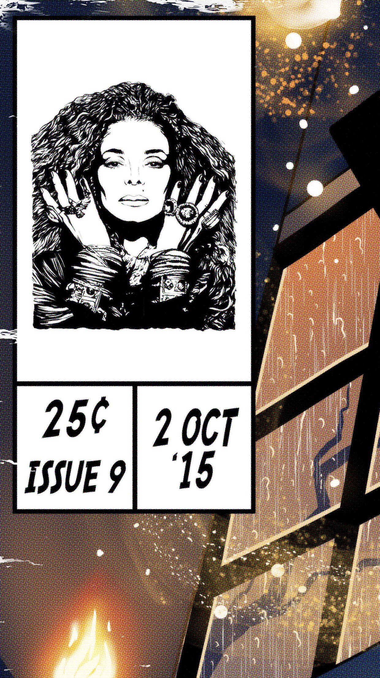 Janet Jackson Print - Unbreakable Comic Cover Art