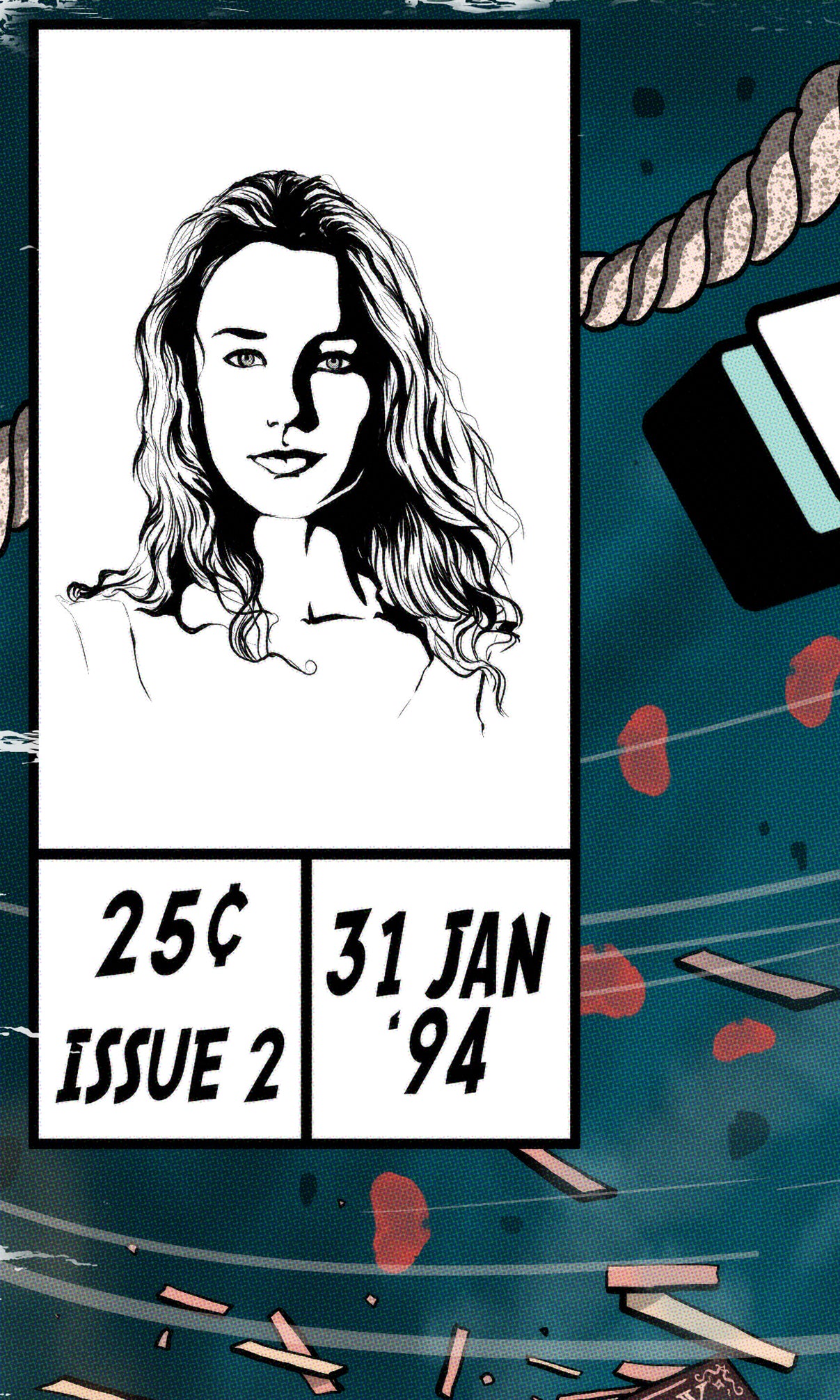 Tori Amos Print - Under The Pink Comic Cover Art